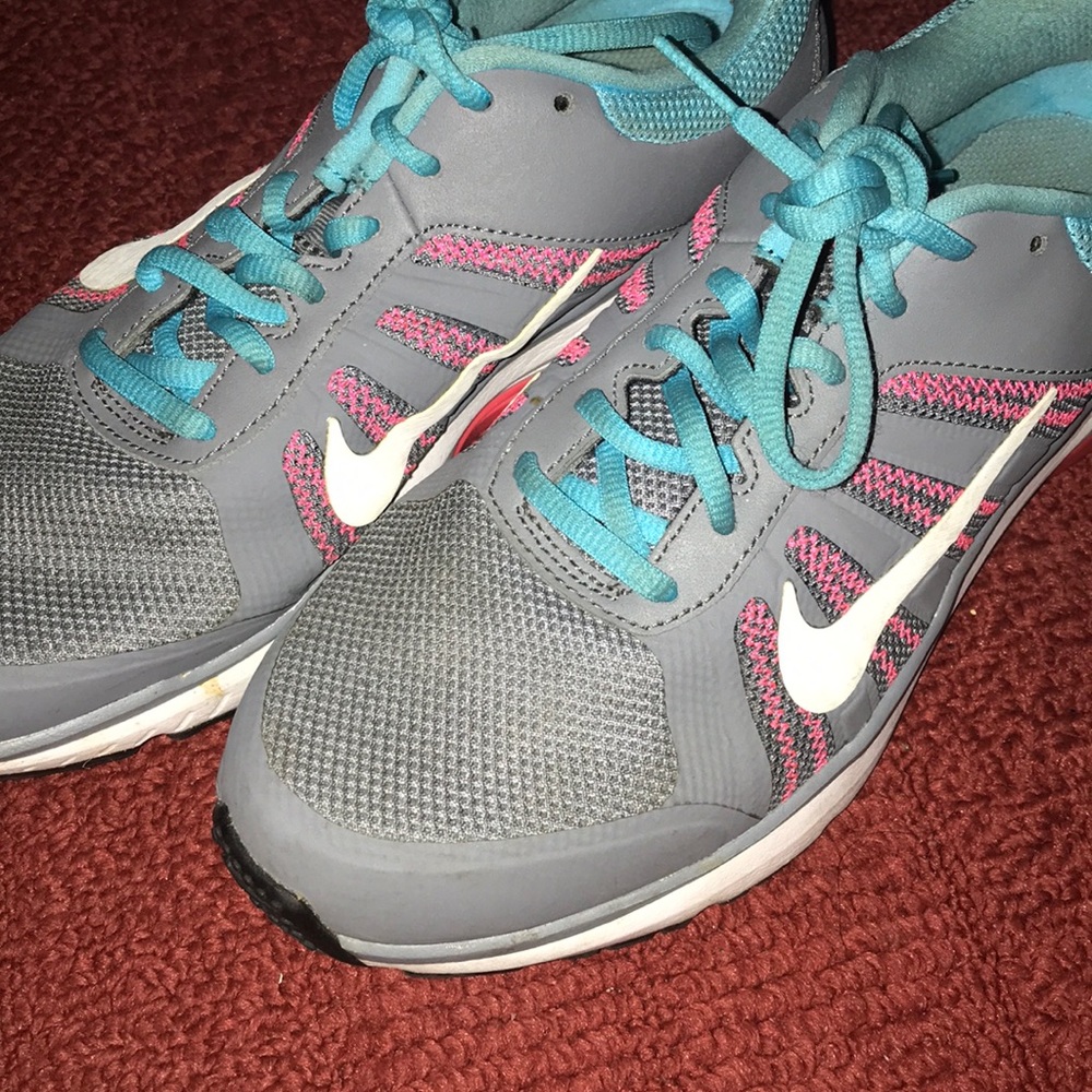 Nike Dart XII blue and pink